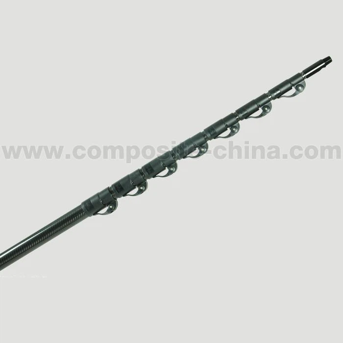 Szénszálas teleszkópos tisztítóoszlopok